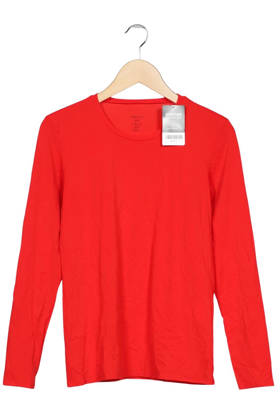 

Marc Cain Damen Langarmshirt, rot, Gr. 42