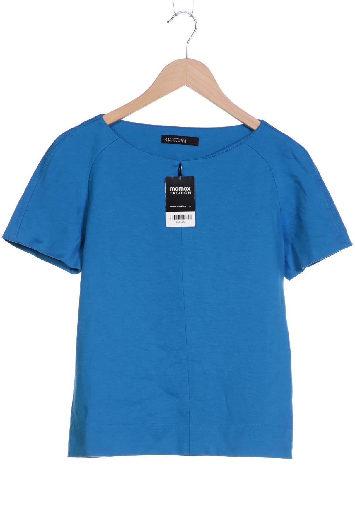 

Marc Cain Damen Bluse, blau, Gr. 38