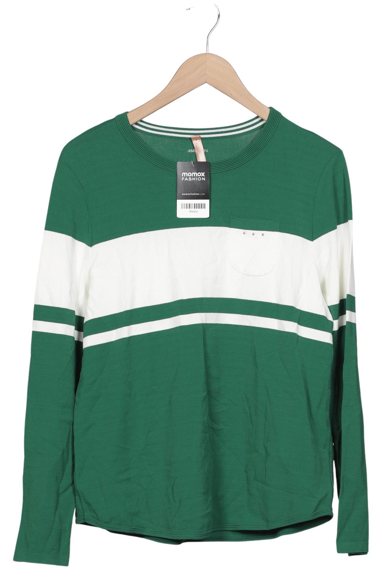 

Marc Cain Damen Langarmshirt, grün, Gr. 40