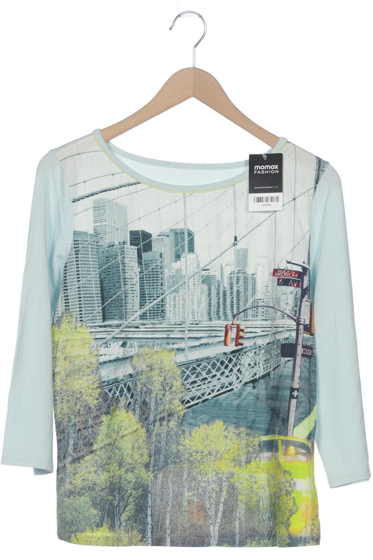 

Marc Cain Damen Langarmshirt, hellblau, Gr. 44