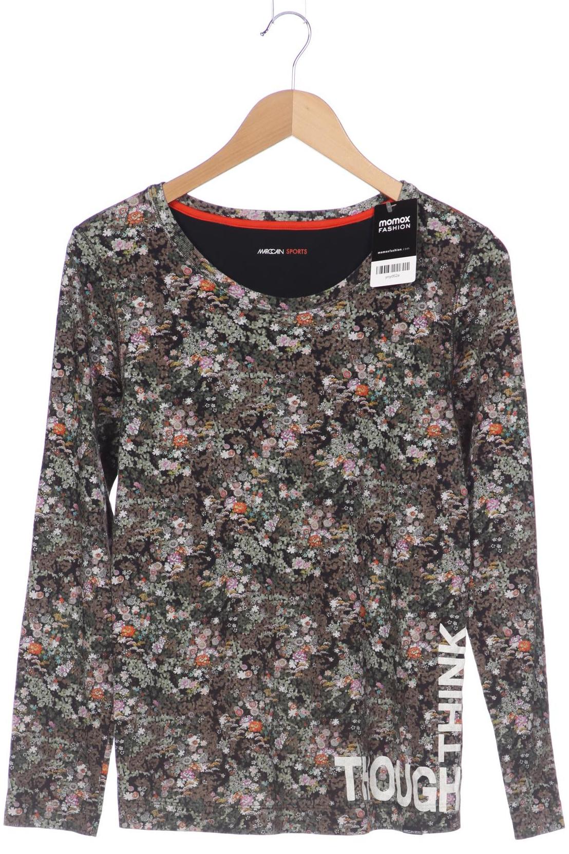 

Marc Cain Damen Langarmshirt, grün, Gr. 44