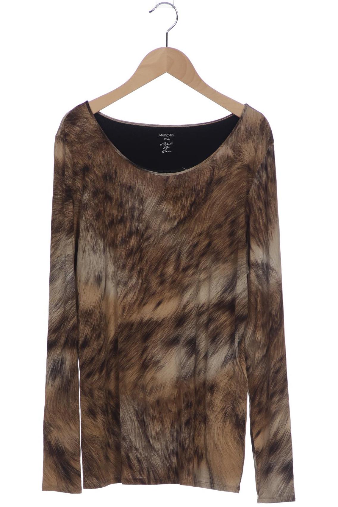 

Marc Cain Damen Langarmshirt, braun, Gr. 44