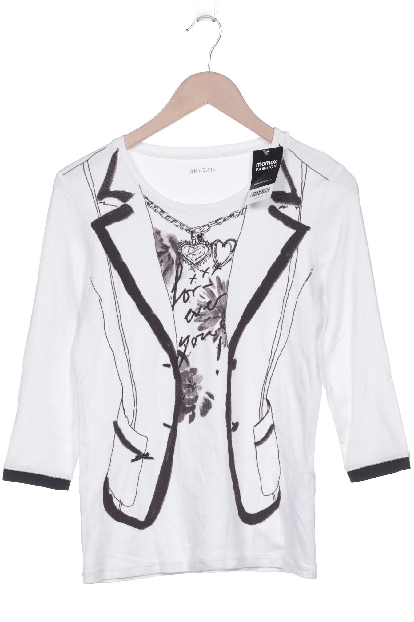 

Marc Cain Damen Langarmshirt, weiß