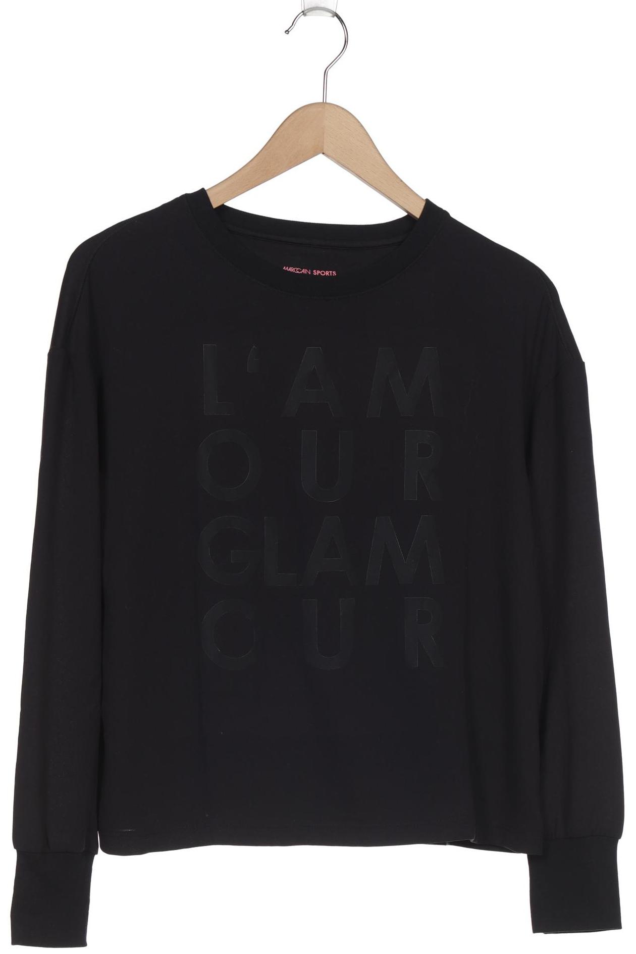 

Marc Cain Damen Langarmshirt, marineblau, Gr. 42