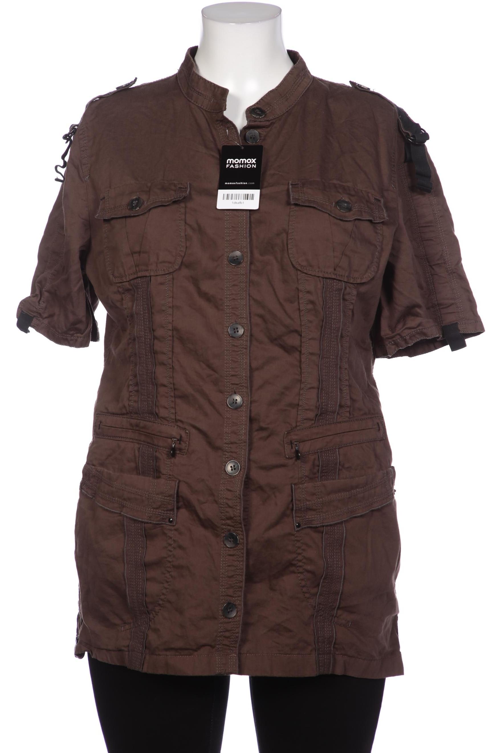 

Marc Cain Damen Bluse, grau, Gr. 44