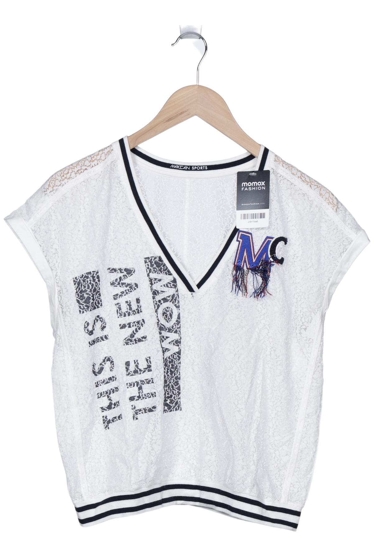 

Marc Cain Damen T-Shirt, weiß, Gr. 38