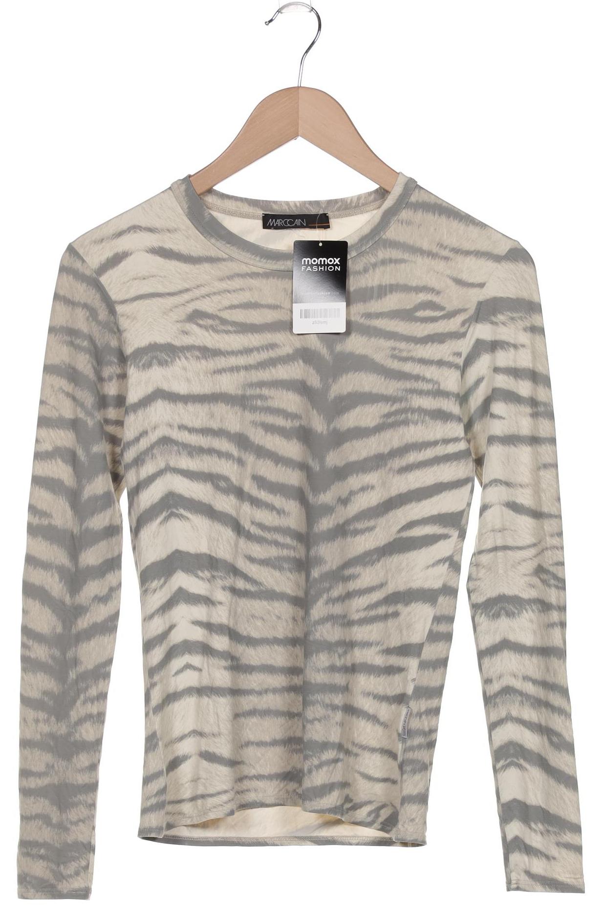 

Marc Cain Damen Langarmshirt, grün, Gr. 34