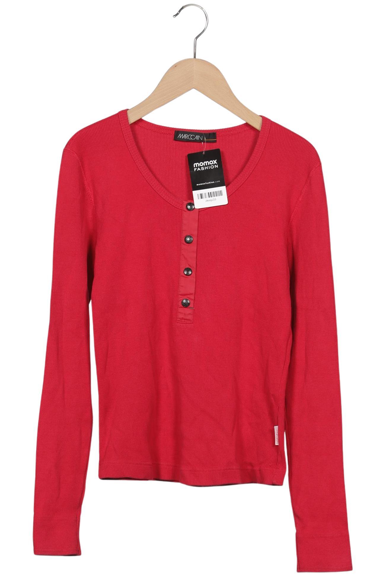

Marc Cain Damen Langarmshirt, rot, Gr. 38