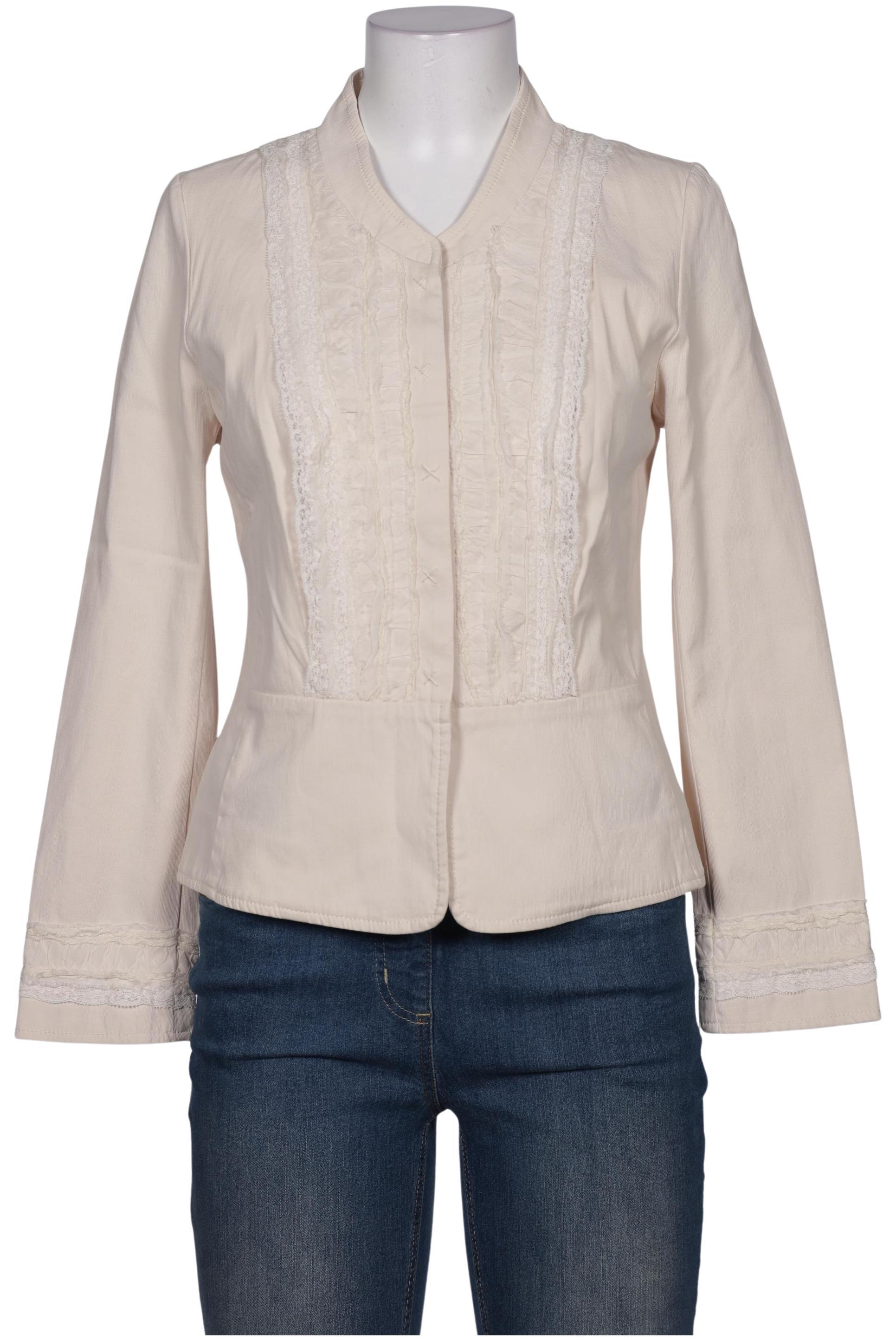 

Marc Cain Damen Blazer, cremeweiß, Gr. 38