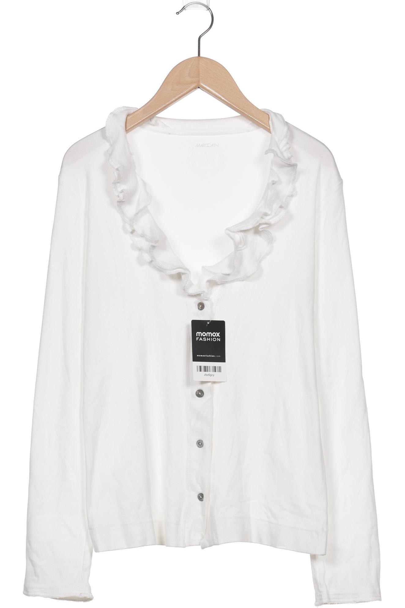

Marc Cain Damen Strickjacke, weiß, Gr. 34
