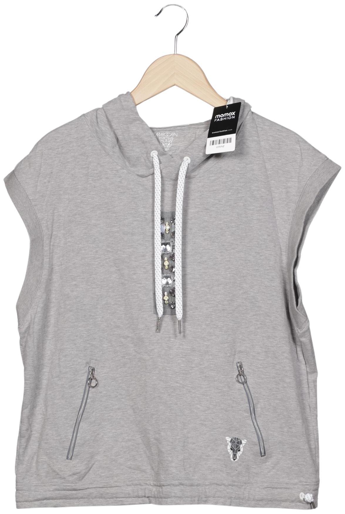 

Marc Cain Damen Kapuzenpullover, grau, Gr. 40