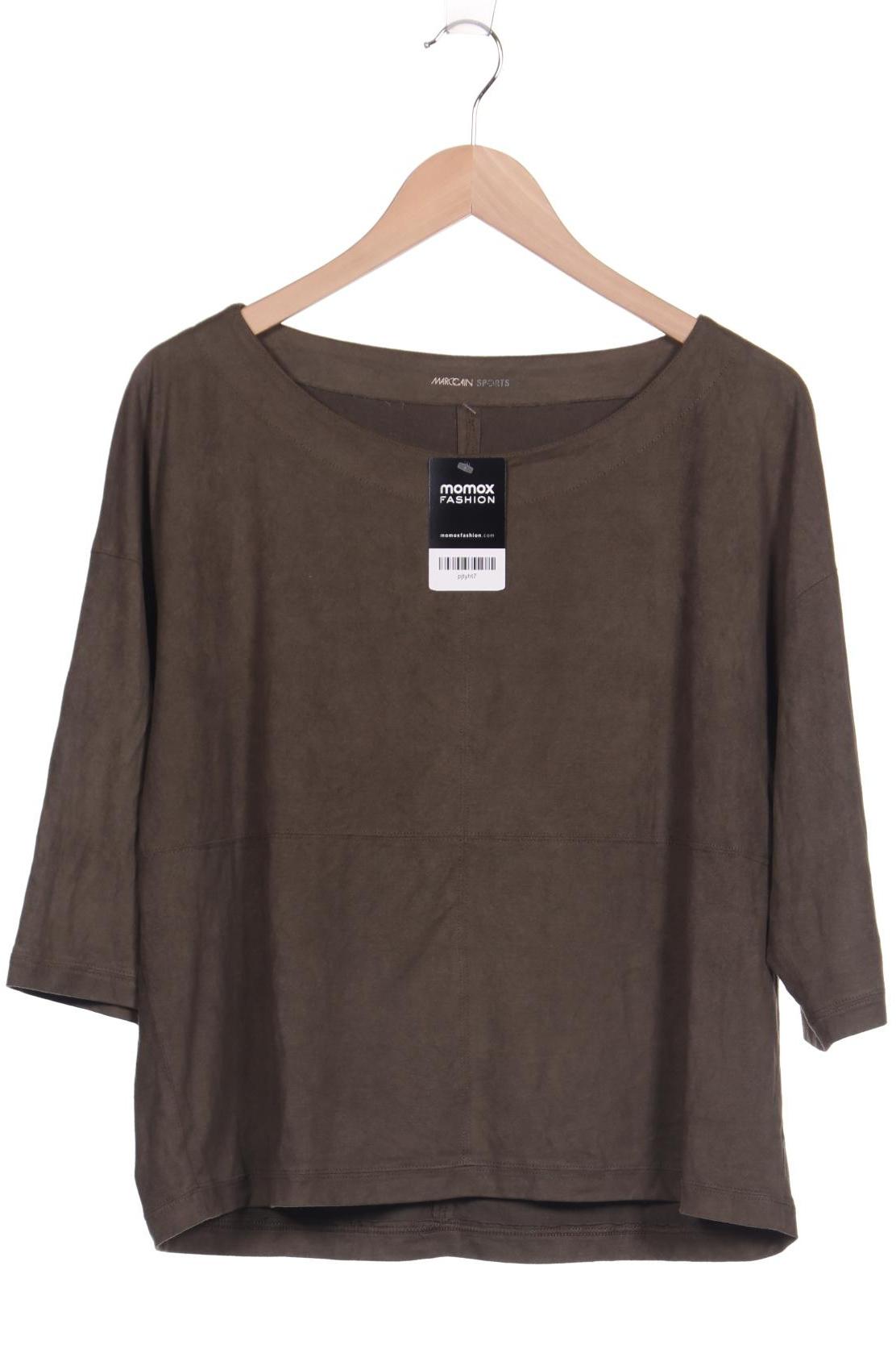 

Marc Cain Damen Langarmshirt, grün, Gr. 44