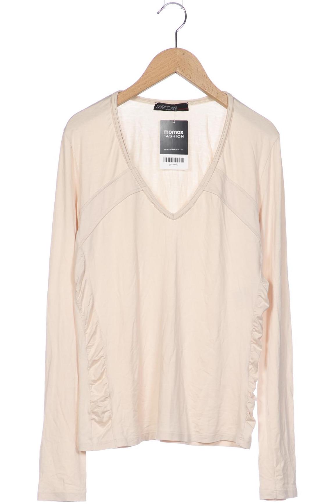 

Marc Cain Damen Langarmshirt, beige, Gr. 40