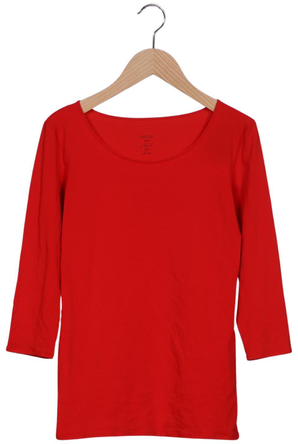 

Marc Cain Damen Langarmshirt, rot, Gr. 38
