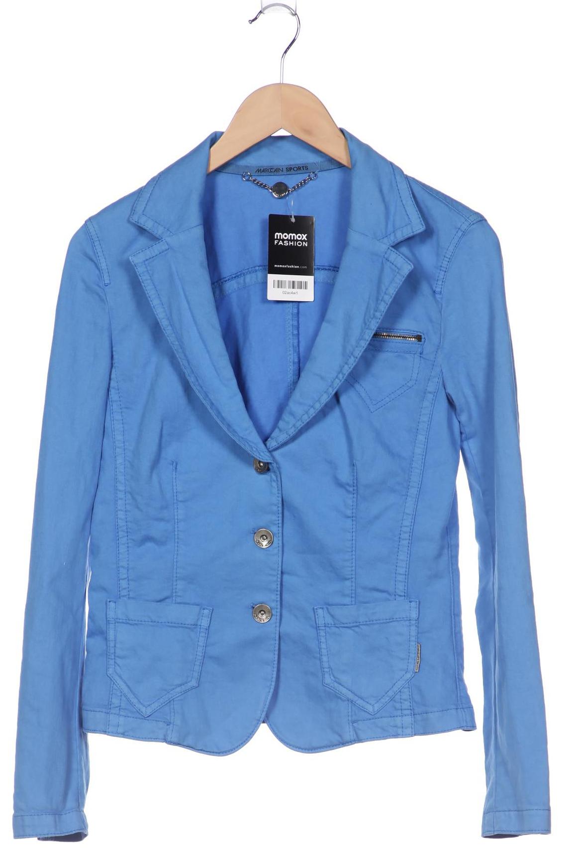 

Marc Cain Damen Jacke, blau, Gr. 38
