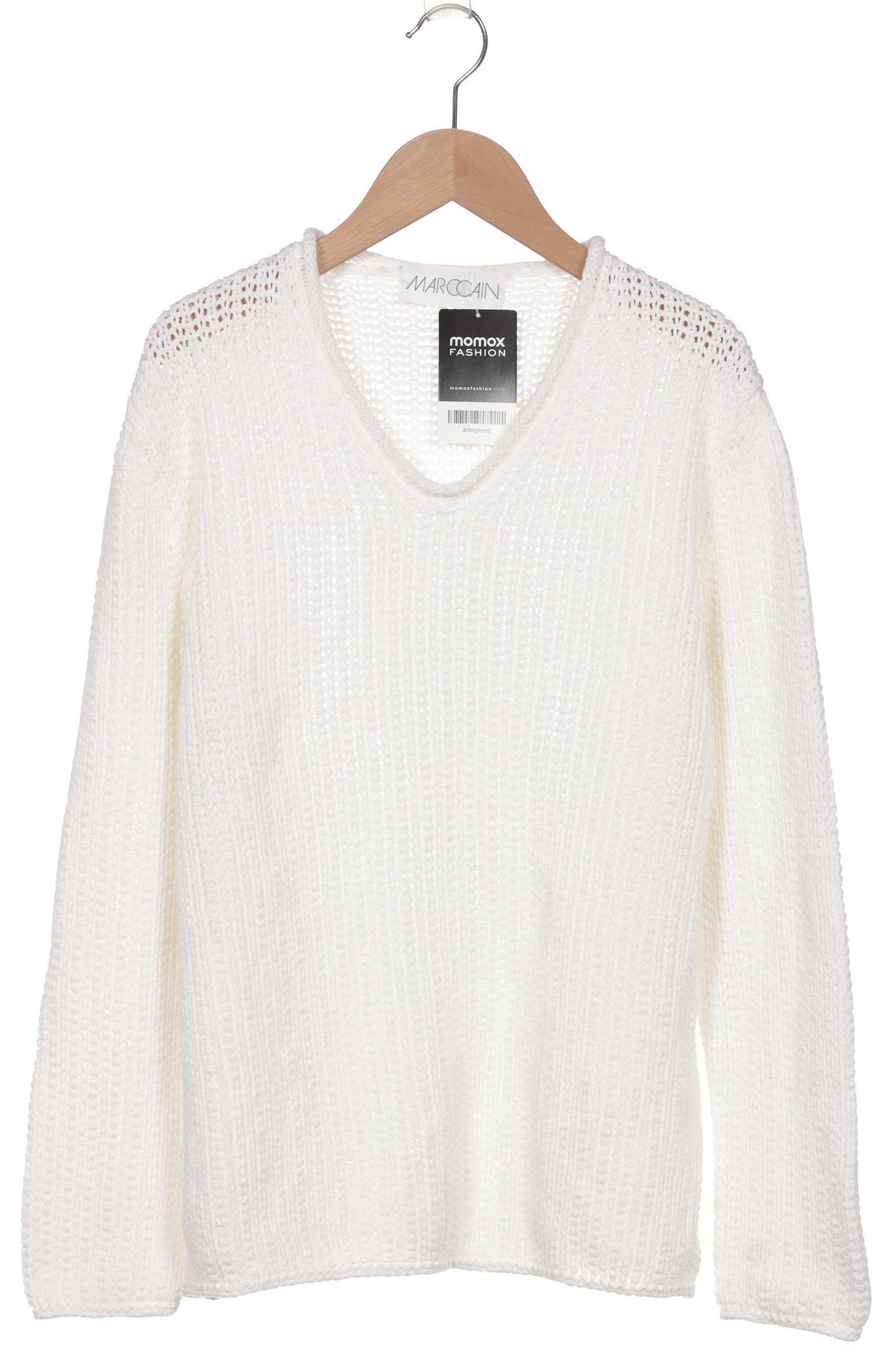 

Marc Cain Damen Pullover, weiß, Gr. 40