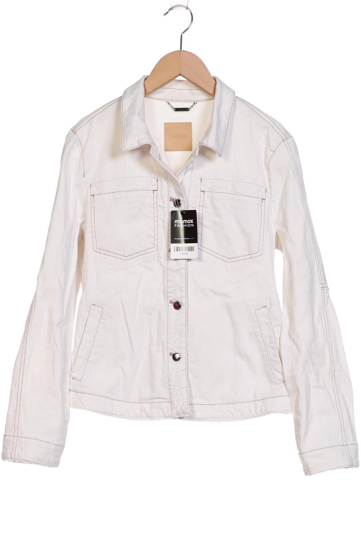 

Marc Cain Damen Jacke, weiß, Gr. 36