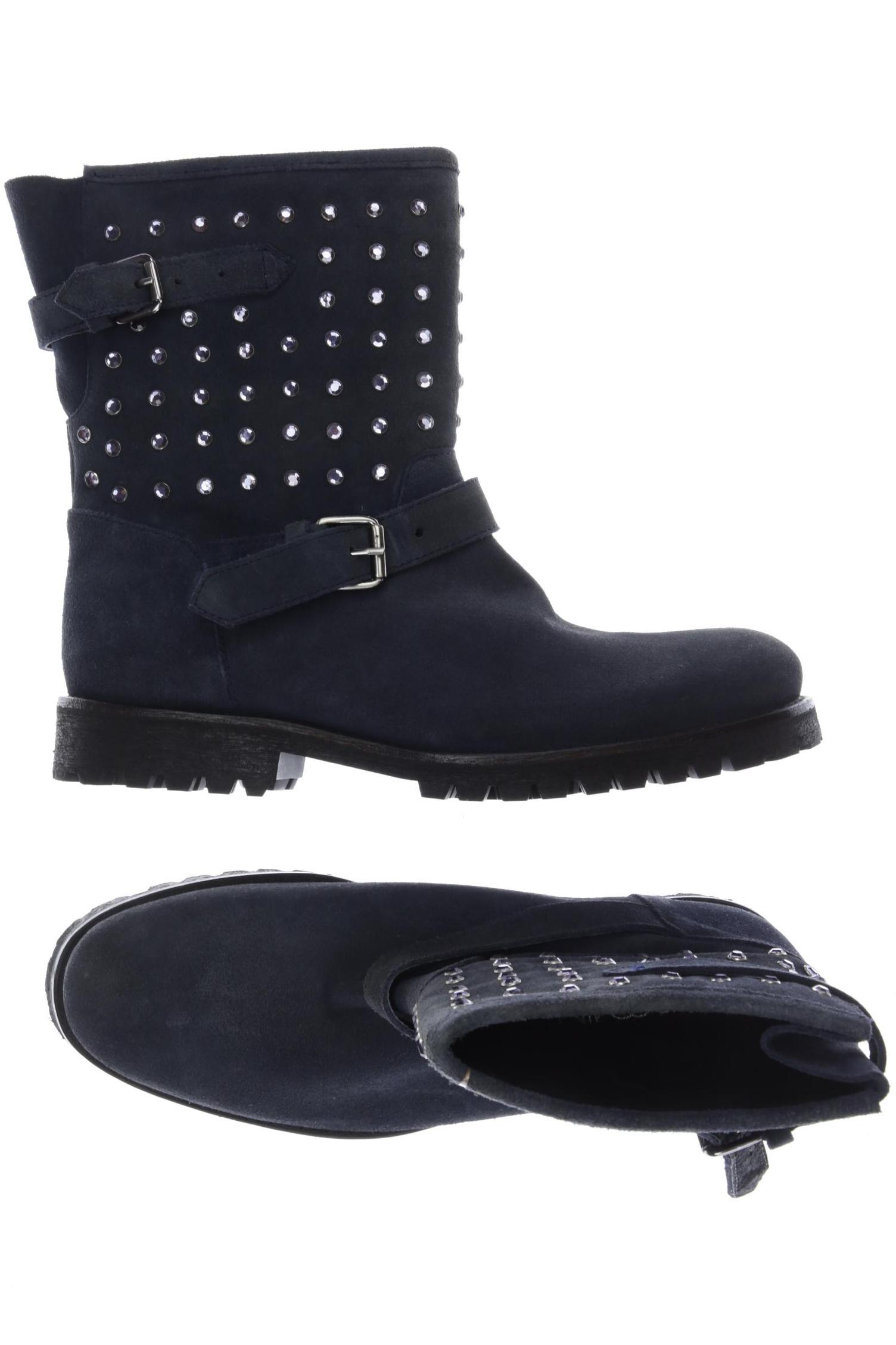 

Marc Cain Damen Stiefelette, marineblau, Gr. 39