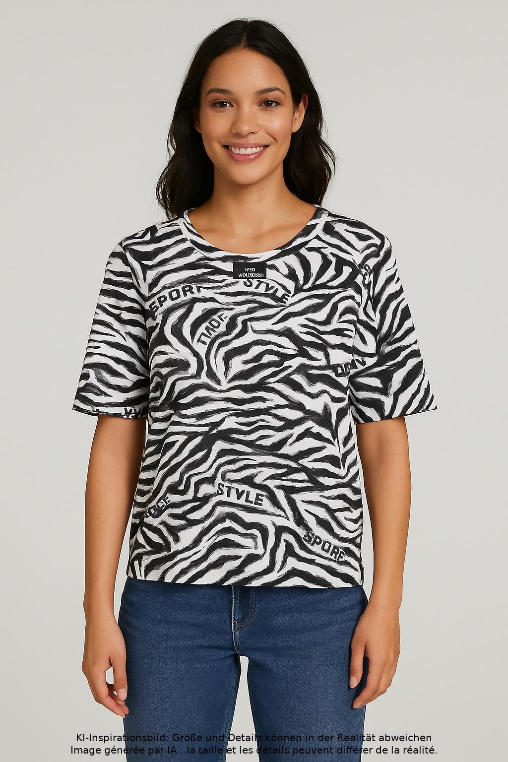 

Marc Cain Sports Damen T-Shirt, mehrfarbig, Gr. 44