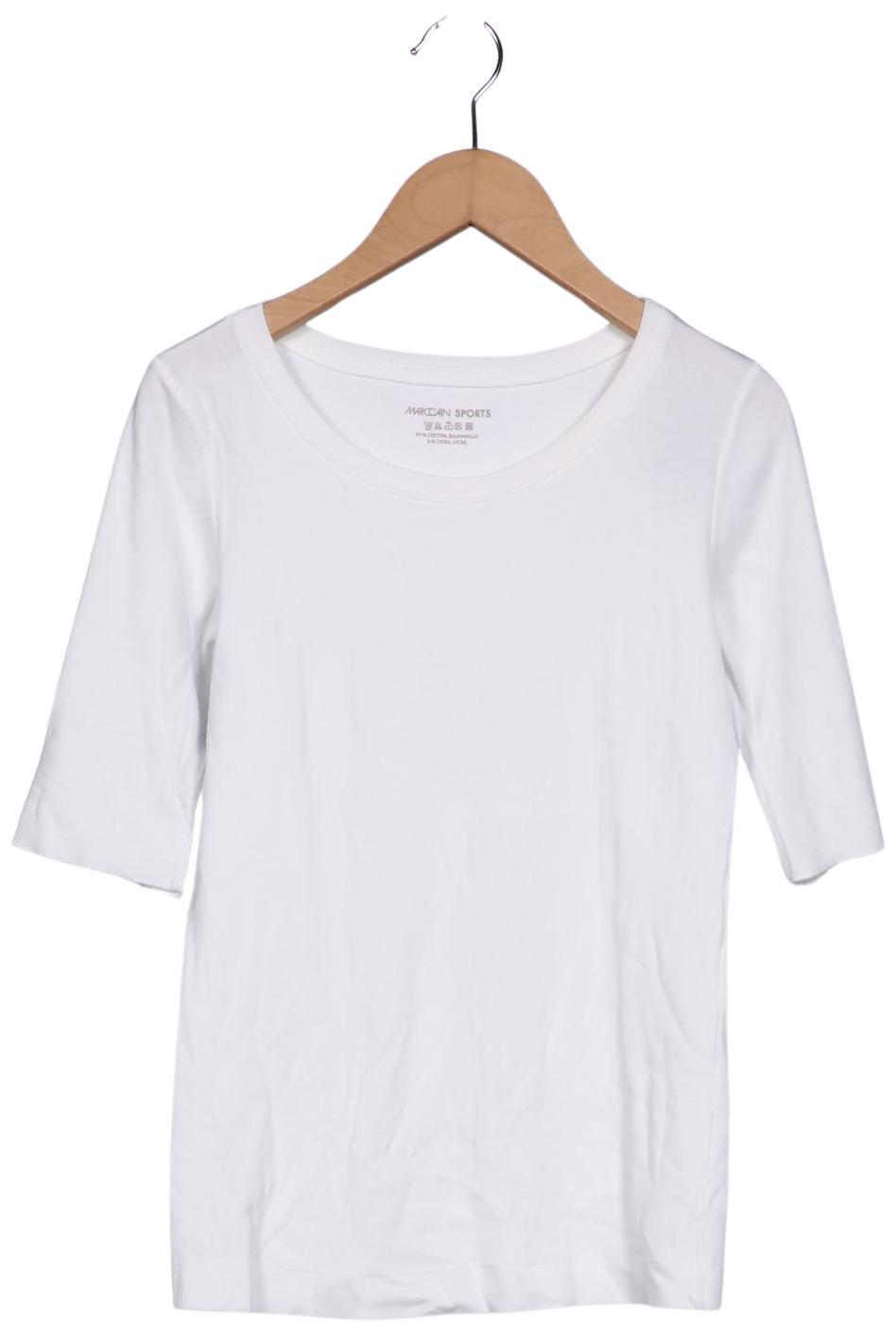 

Marc Cain Sports Damen Langarmshirt, weiß, Gr. 34