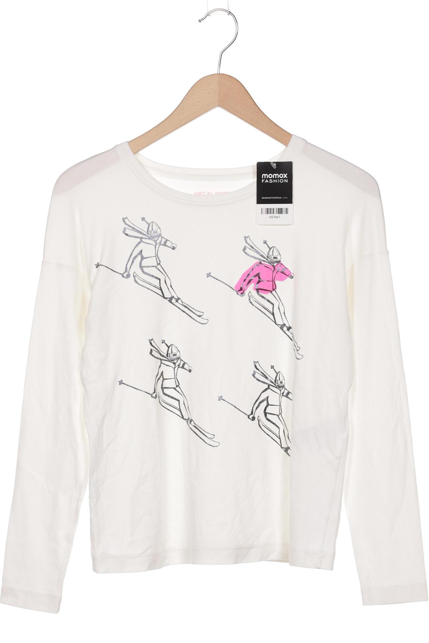 

Marc Cain Sports Damen Langarmshirt, weiß, Gr. 40