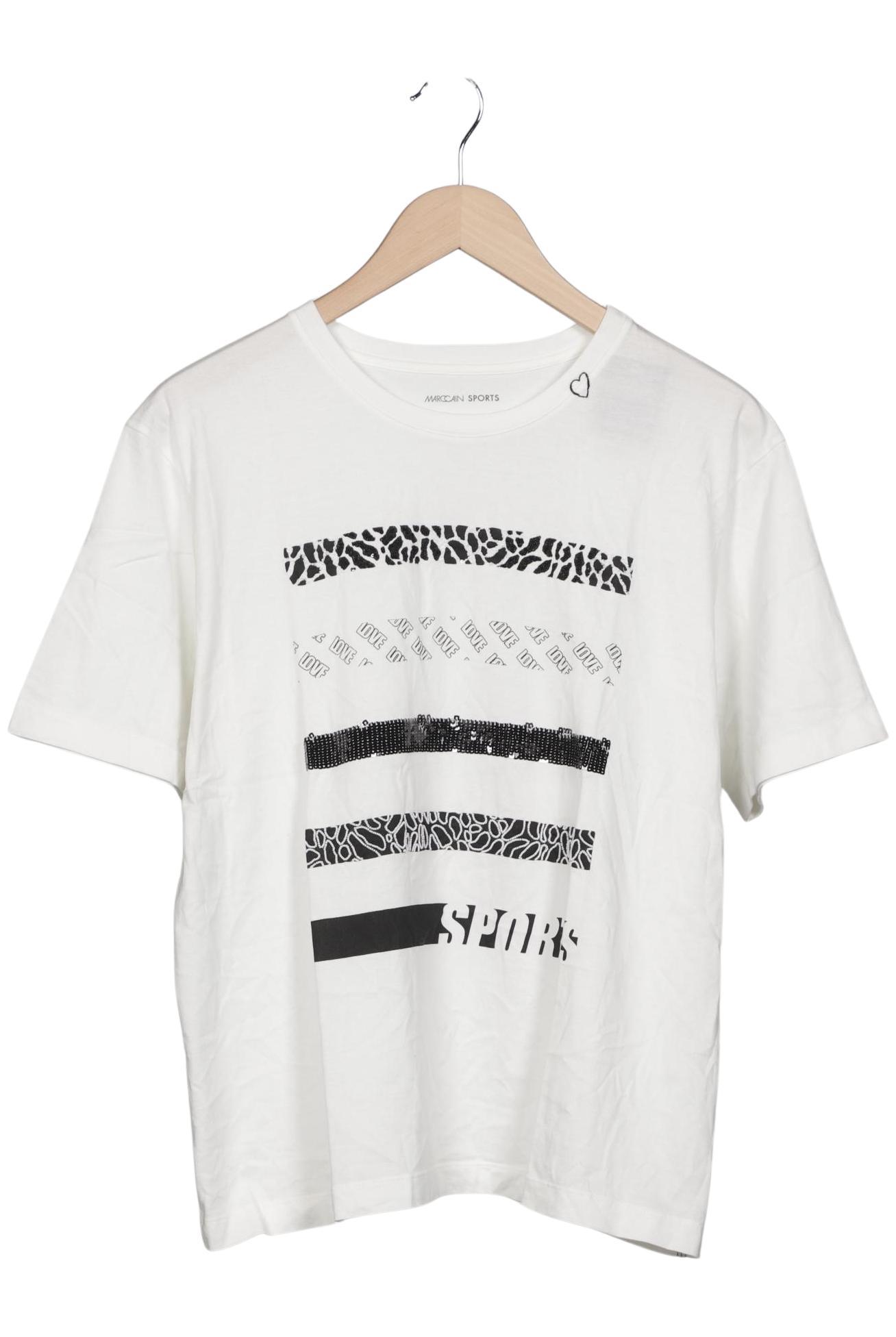 

Marc Cain Sports Damen T-Shirt, weiß, Gr. 44