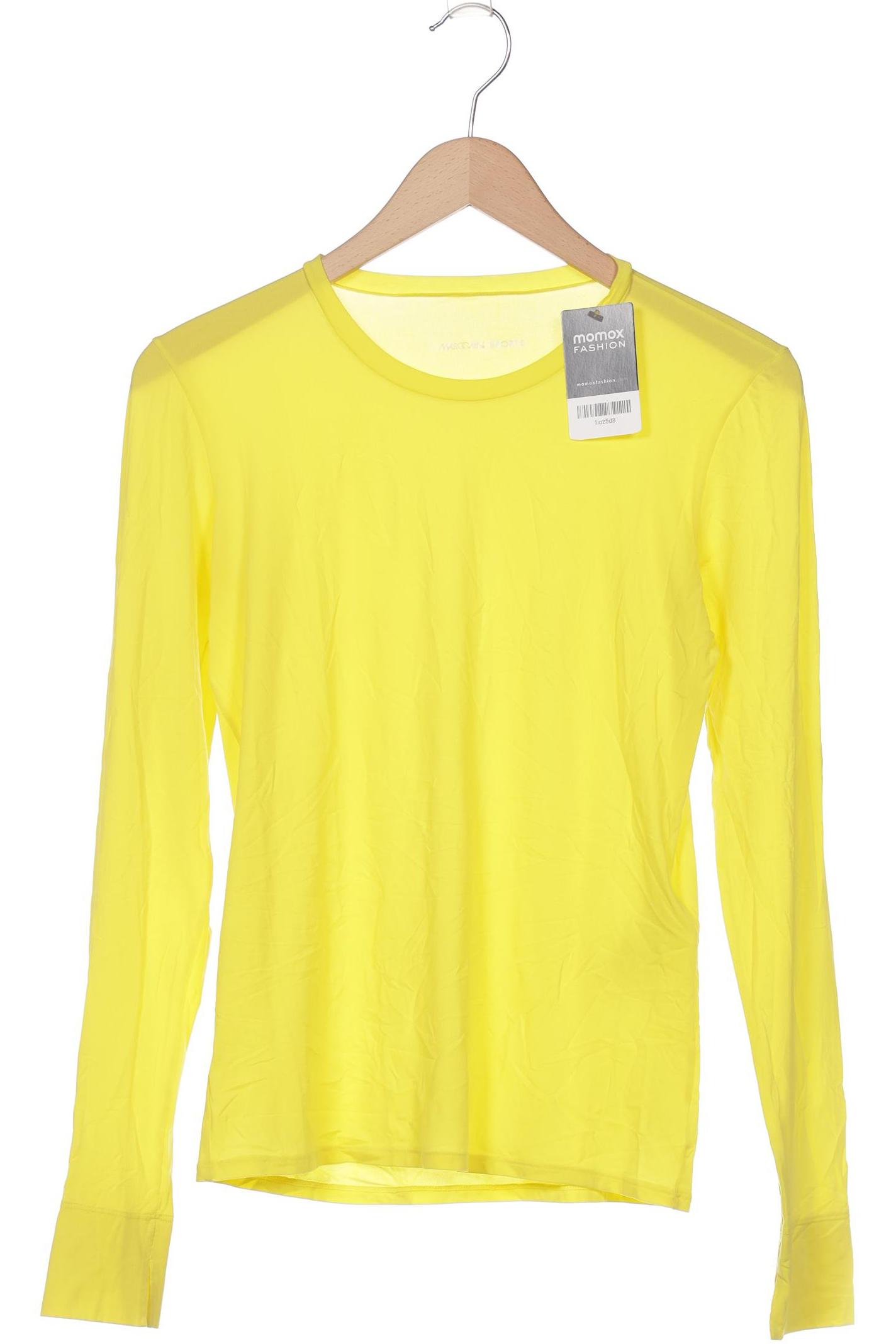 

Marc Cain Sports Damen Langarmshirt, gelb, Gr. 40