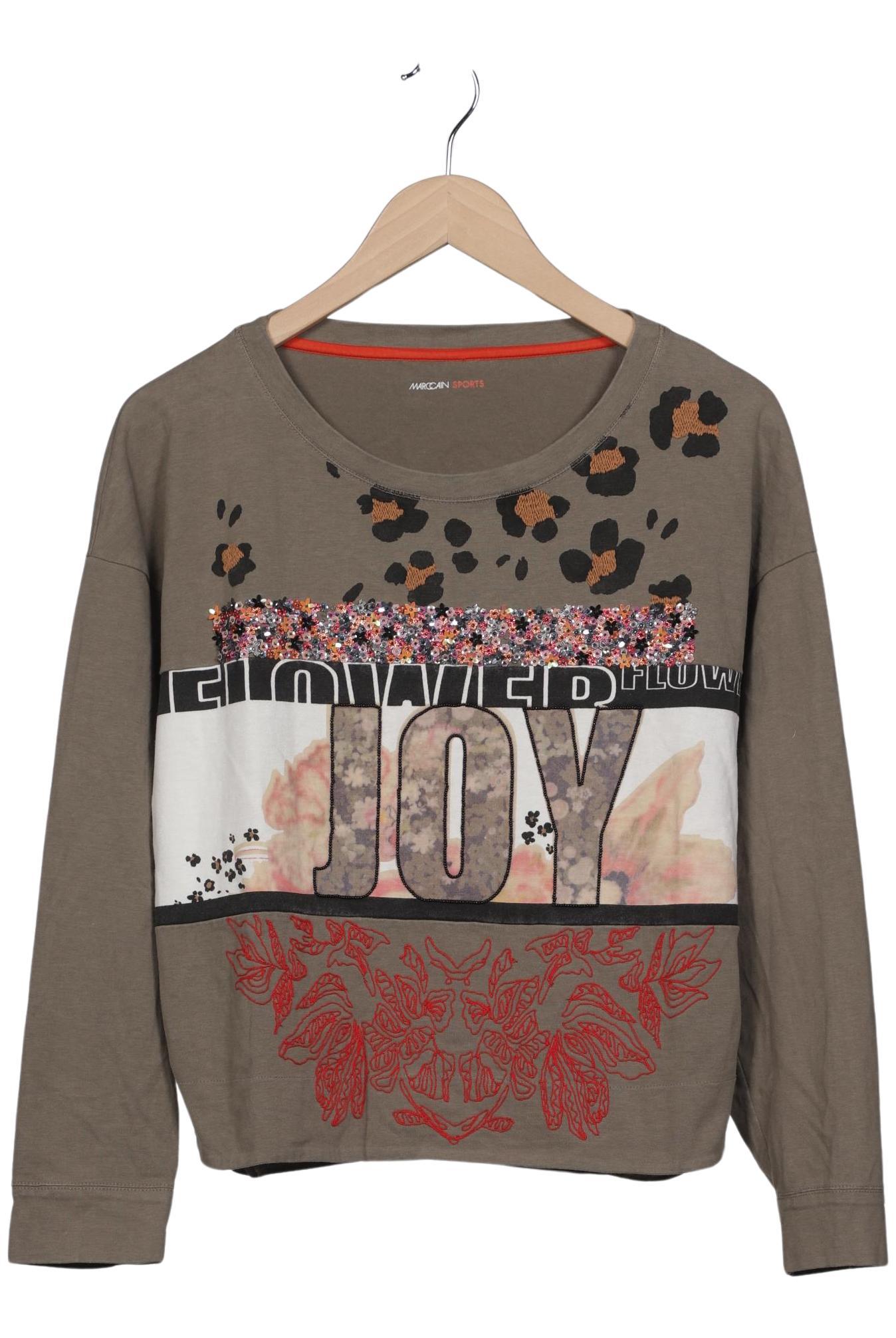 

Marc Cain Sports Damen Sweatshirt, braun, Gr. 46