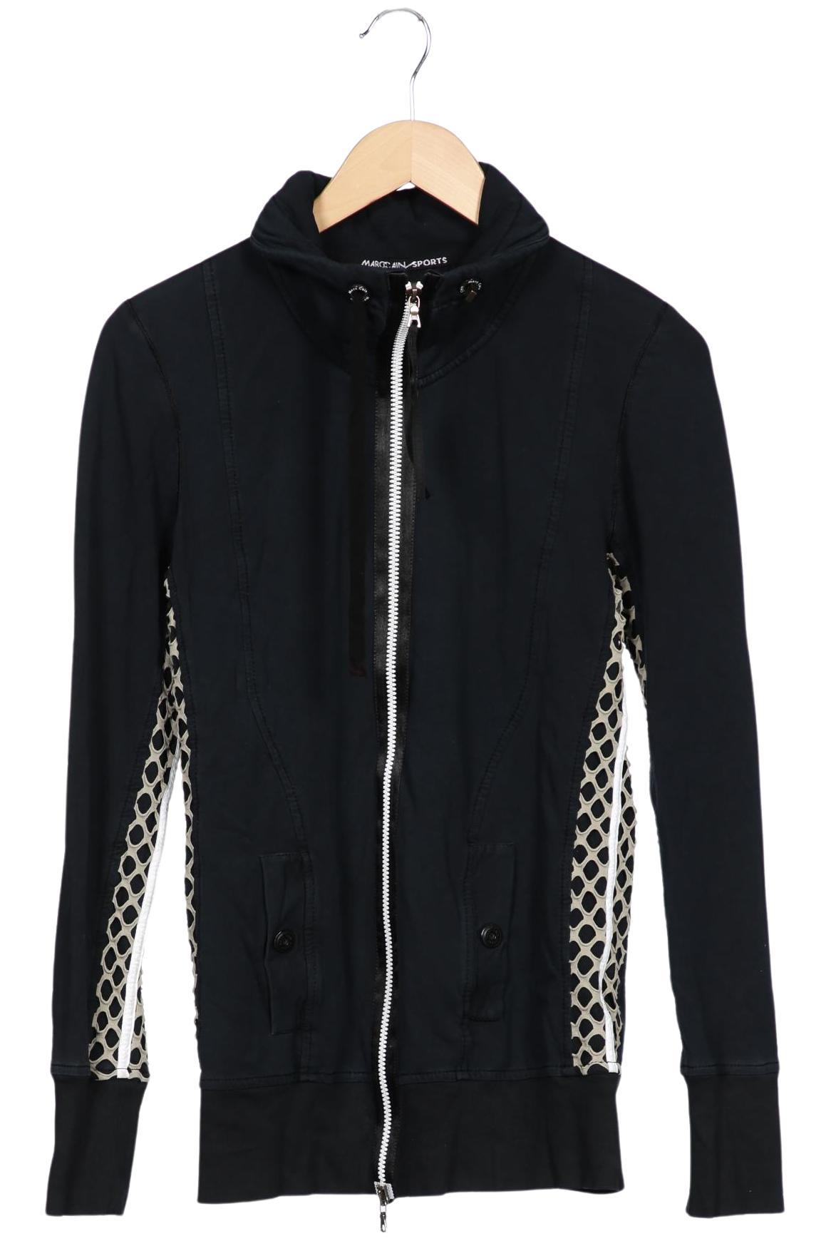 

Marc Cain Sports Damen Sweatshirt, schwarz, Gr. 38