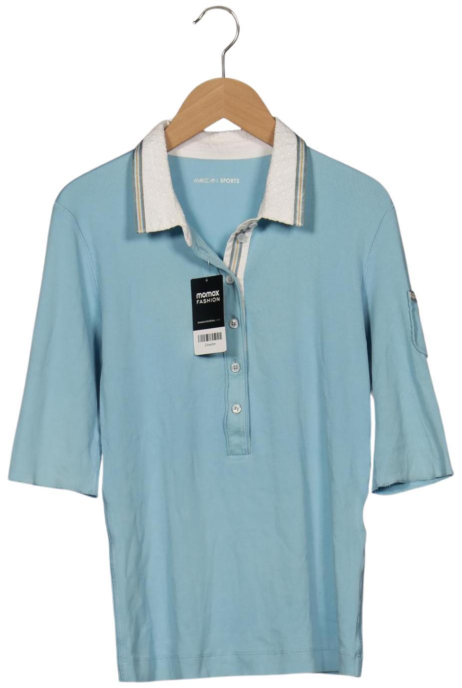 

Marc Cain Sports Damen Poloshirt, blau, Gr. 36
