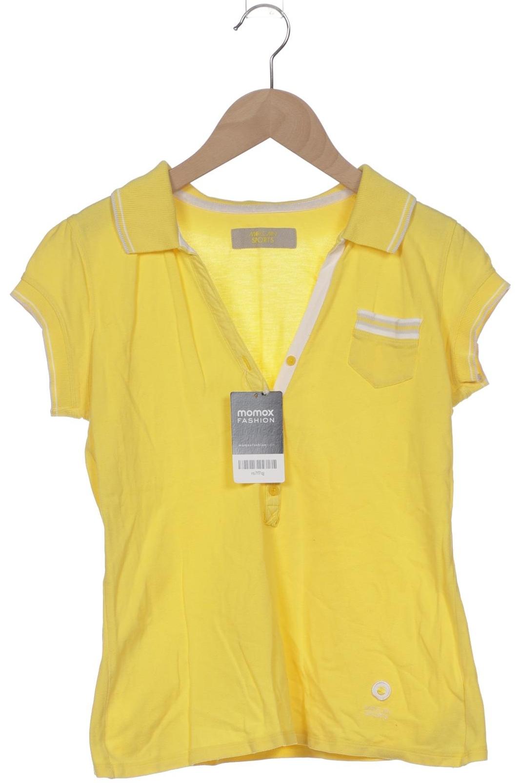 

Marc Cain Sports Damen Poloshirt, gelb, Gr. 36
