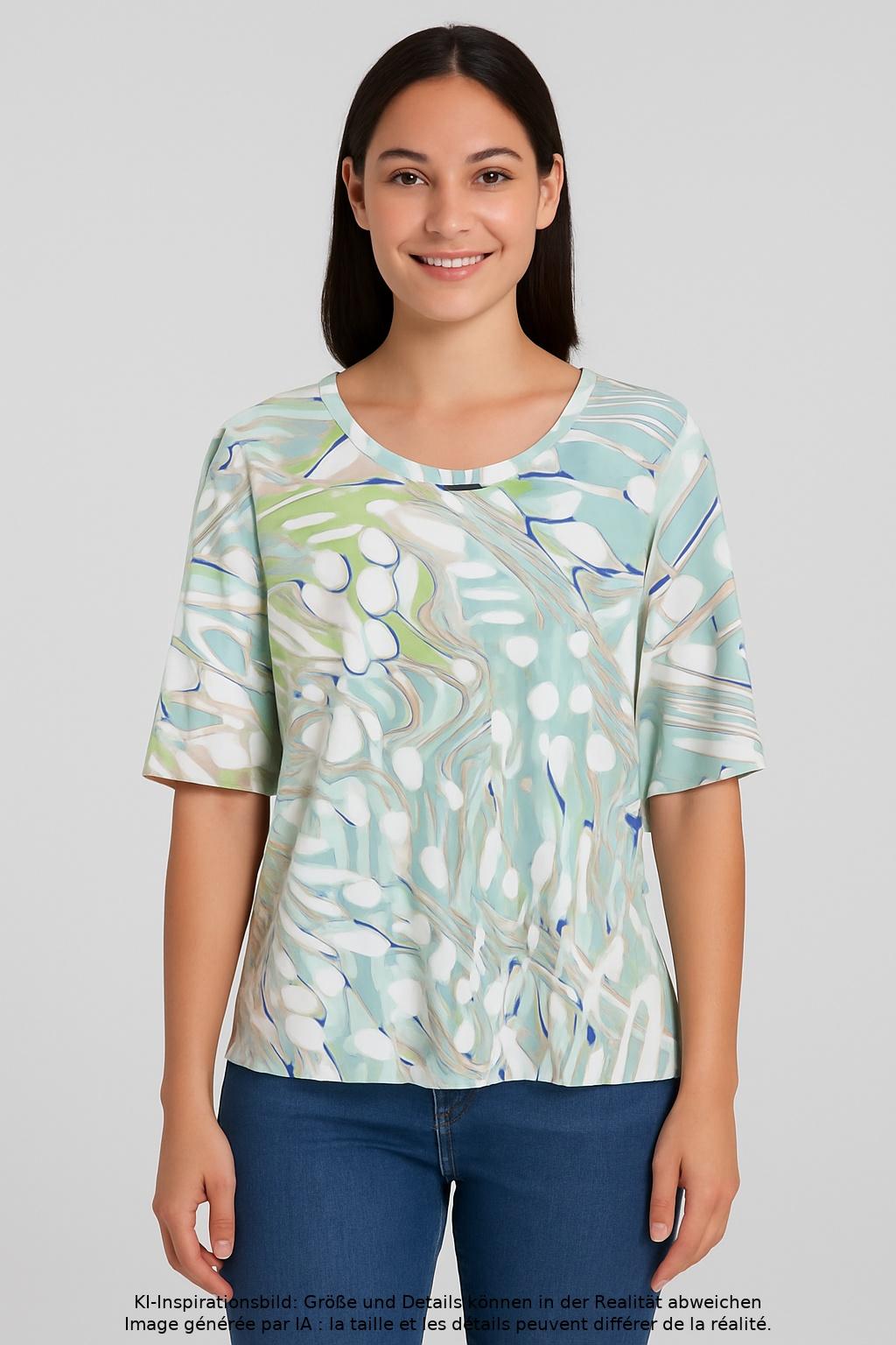 

Marc Cain Sports Damen T-Shirt, mehrfarbig, Gr. 36