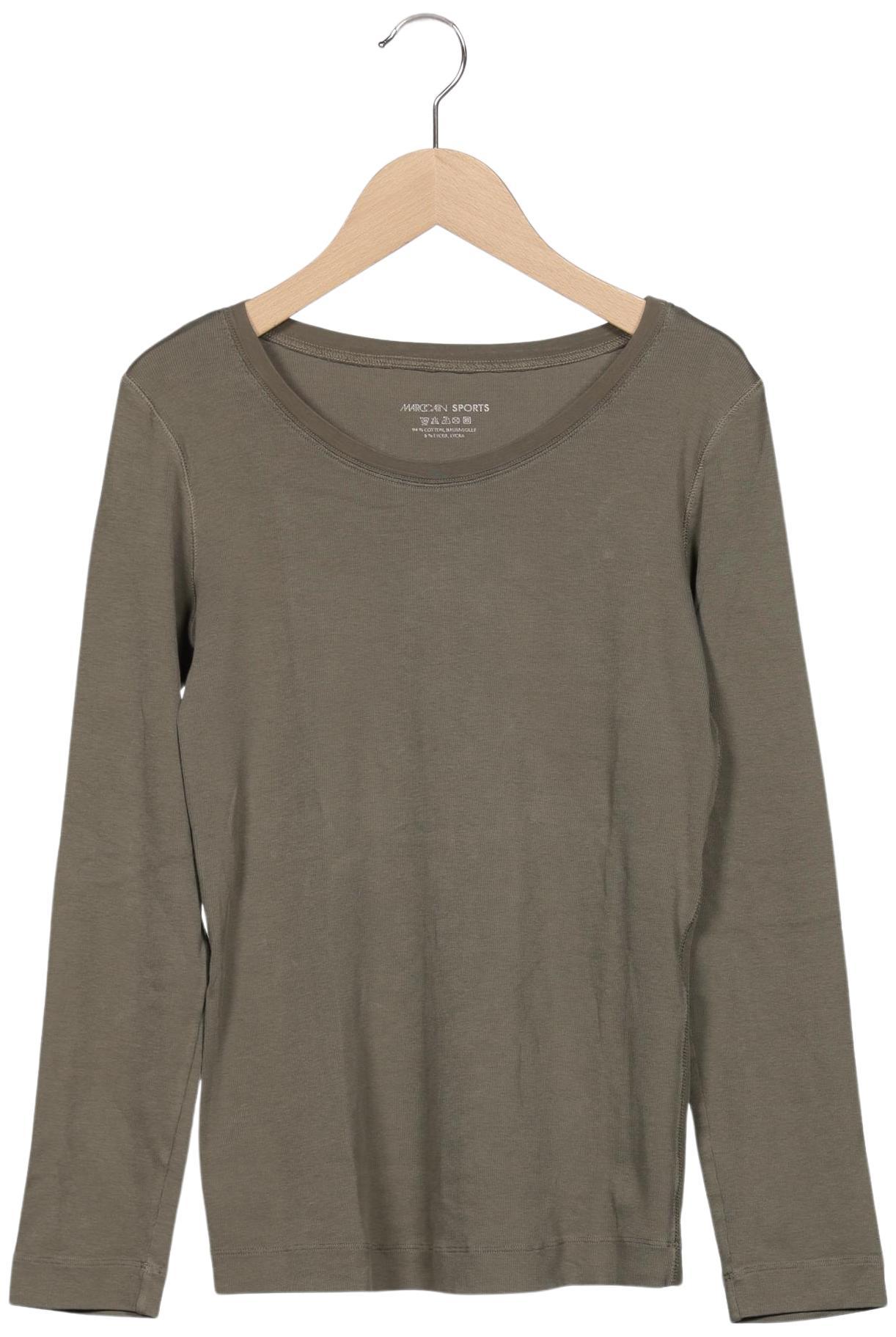 

Marc Cain Sports Damen Langarmshirt, grün, Gr. 34