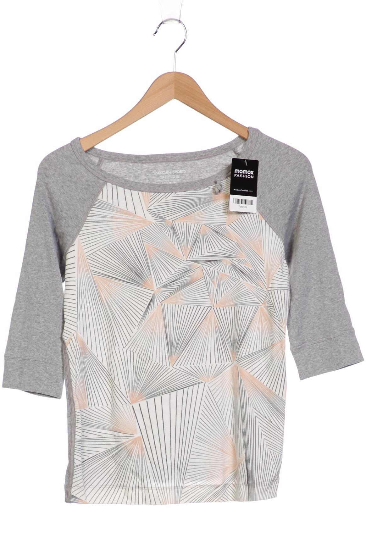 

Marc Cain Sports Damen Langarmshirt, grau, Gr. 36