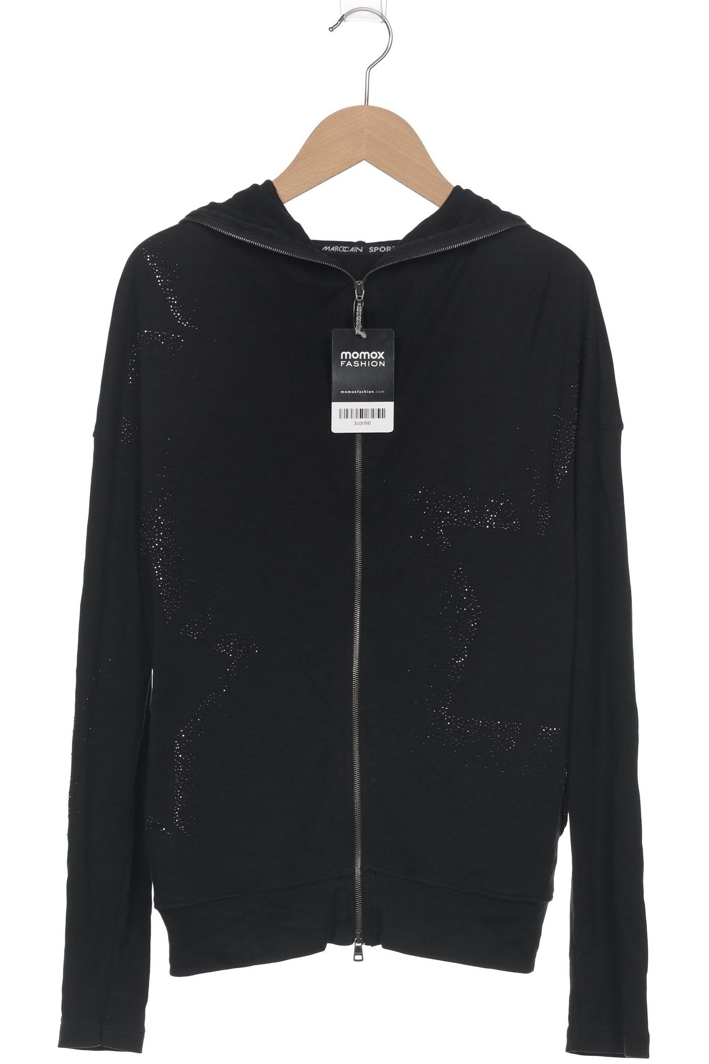 

Marc Cain Sports Damen Kapuzenpullover, schwarz, Gr. 36