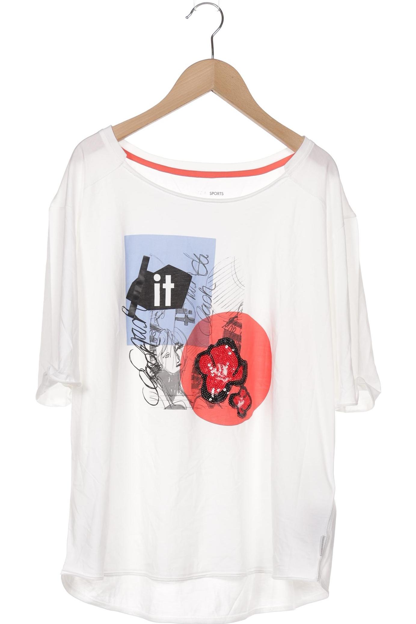 

Marc Cain Sports Damen T-Shirt, weiß, Gr. 44
