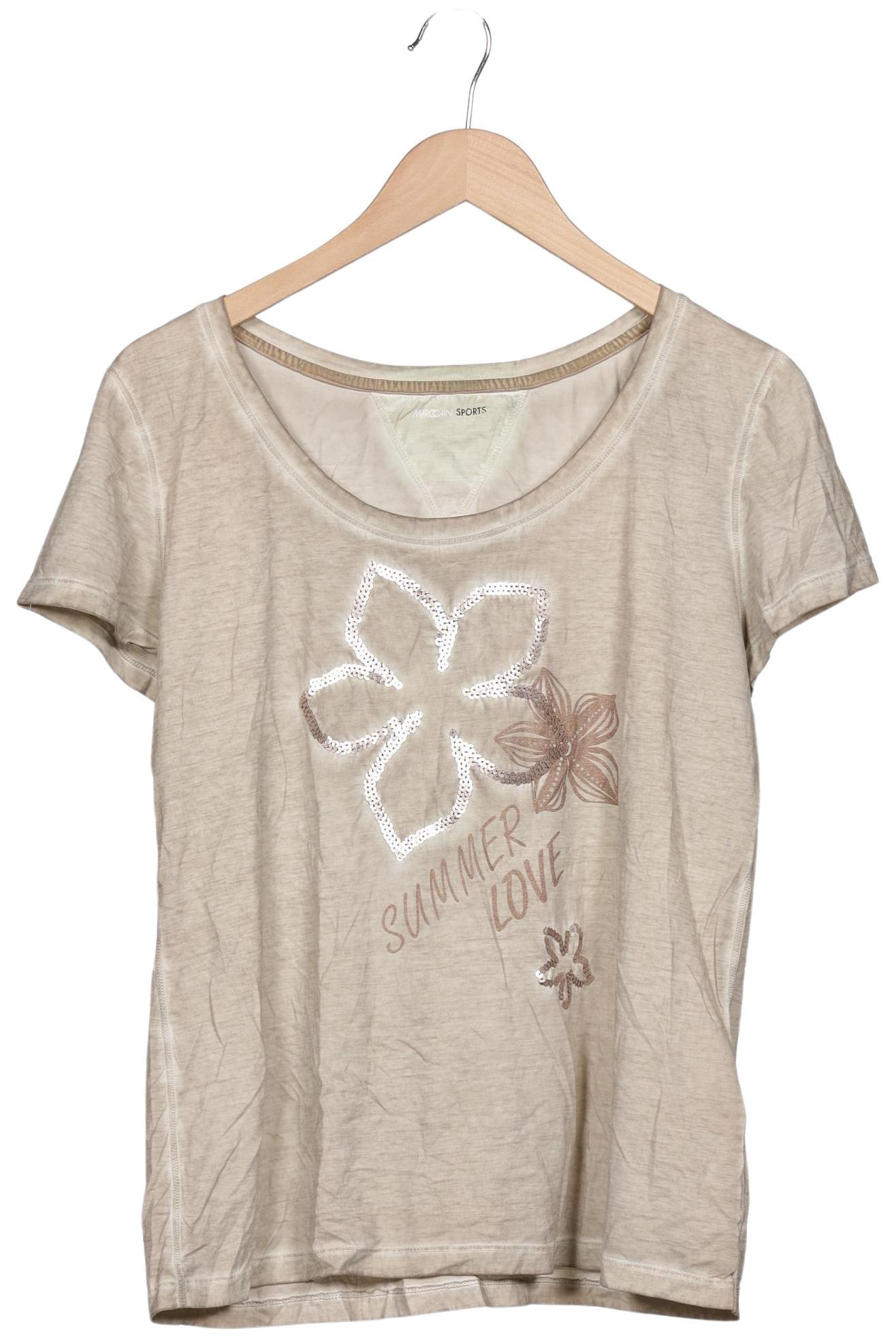 

Marc Cain Sports Damen T-Shirt, beige, Gr. 40