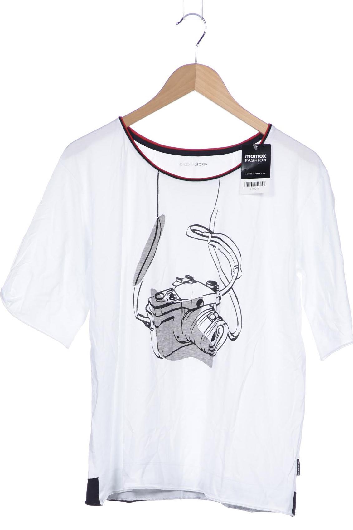 

Marc Cain Sports Damen T-Shirt, weiß, Gr. 42