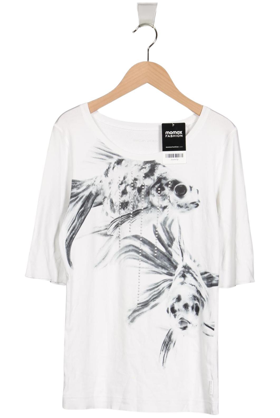

Marc Cain Sports Damen T-Shirt, weiß, Gr. 34