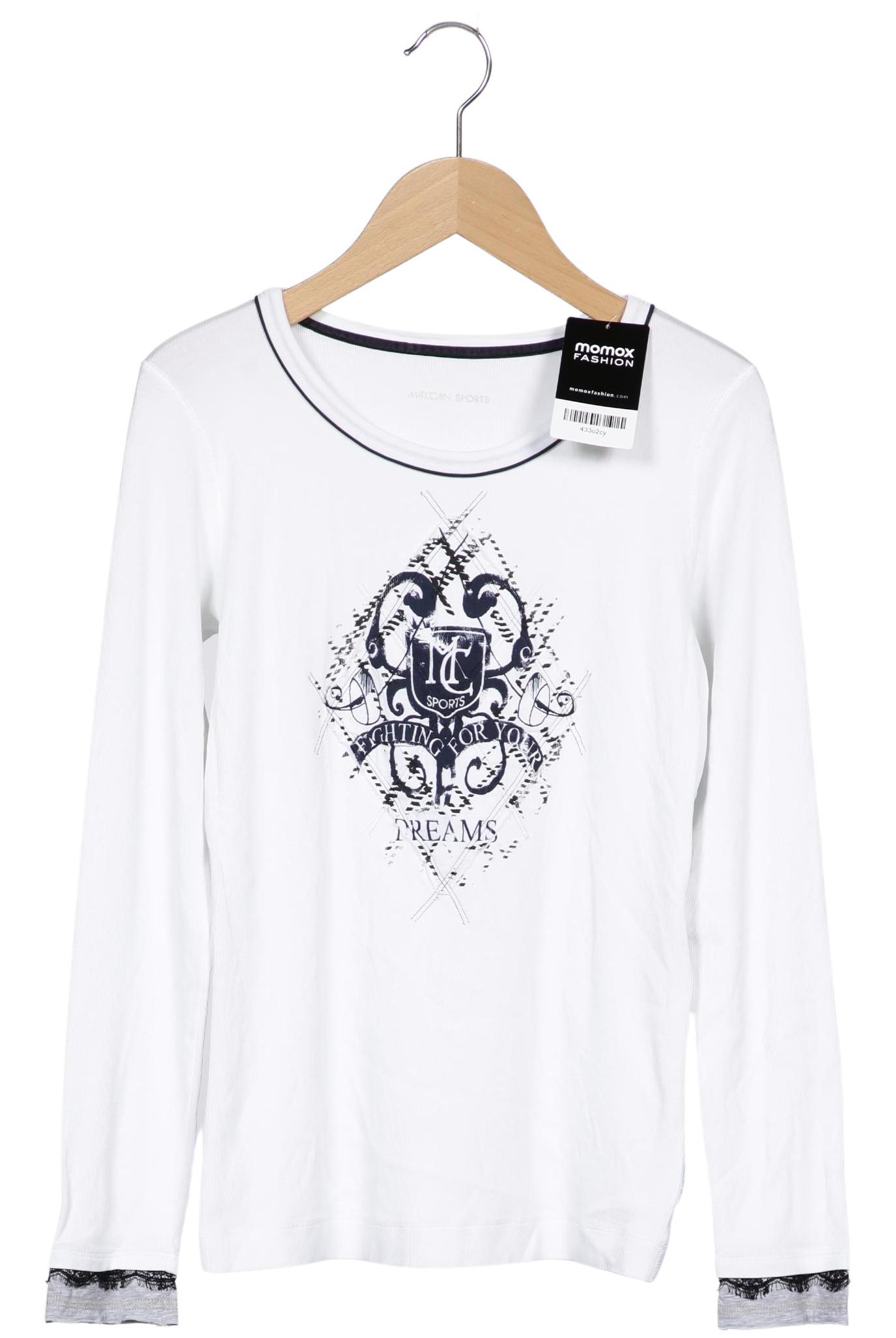 

Marc Cain Sports Damen Langarmshirt, weiß, Gr. 38