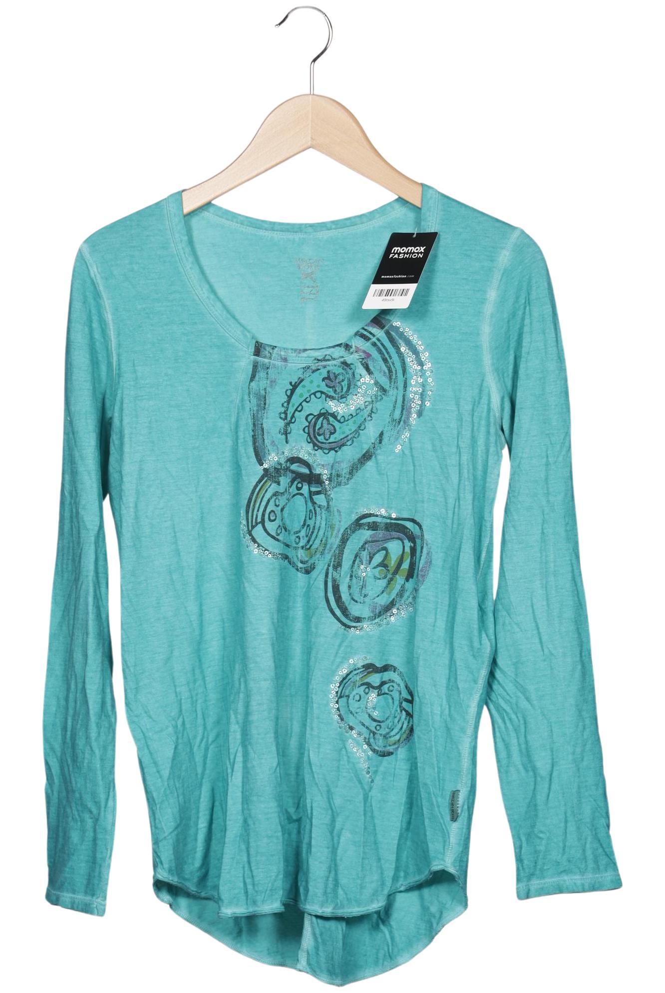 

Marc Cain Sports Damen Langarmshirt, türkis, Gr. 38