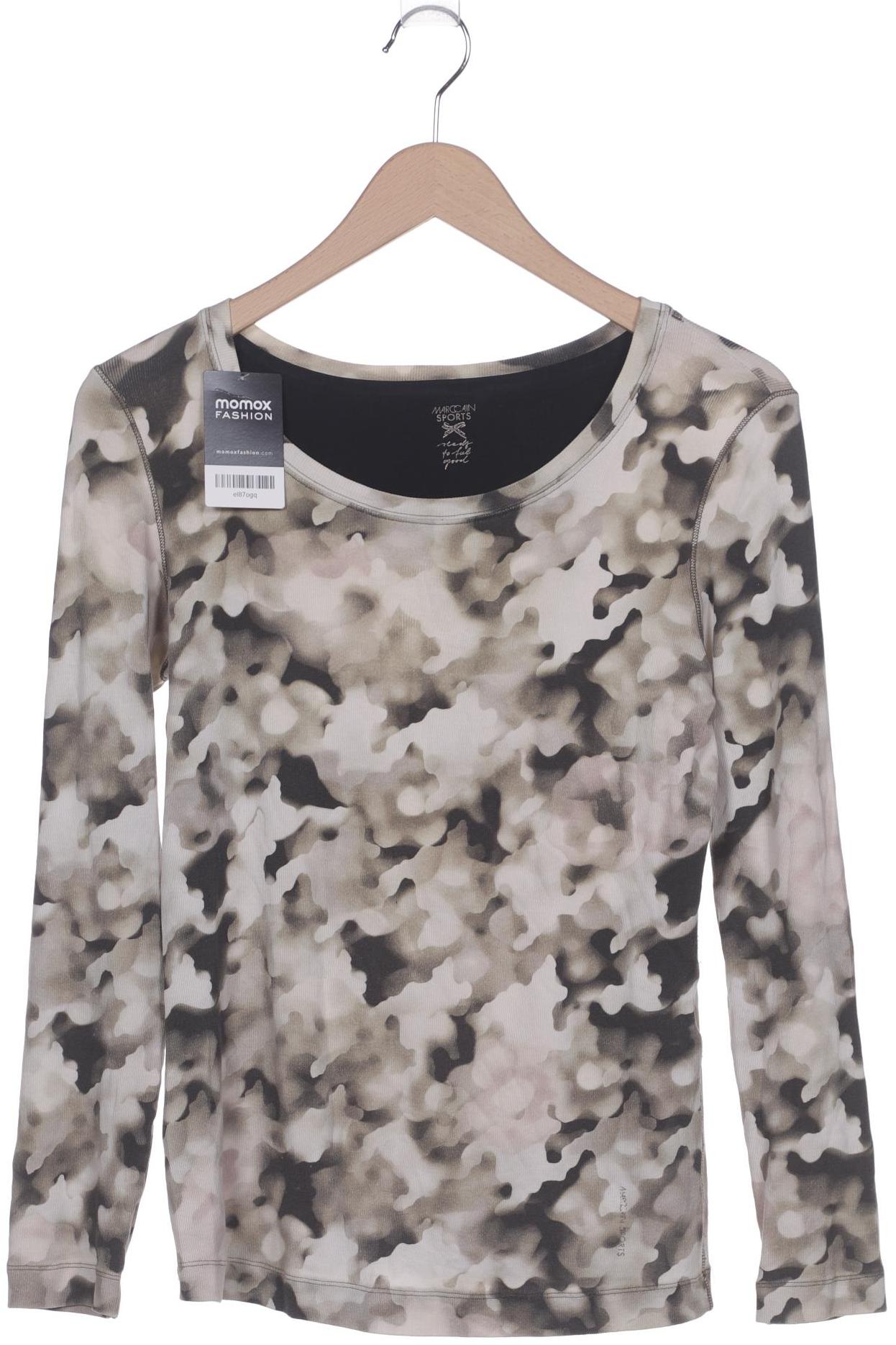 

Marc Cain Sports Damen Langarmshirt, grün, Gr. 36