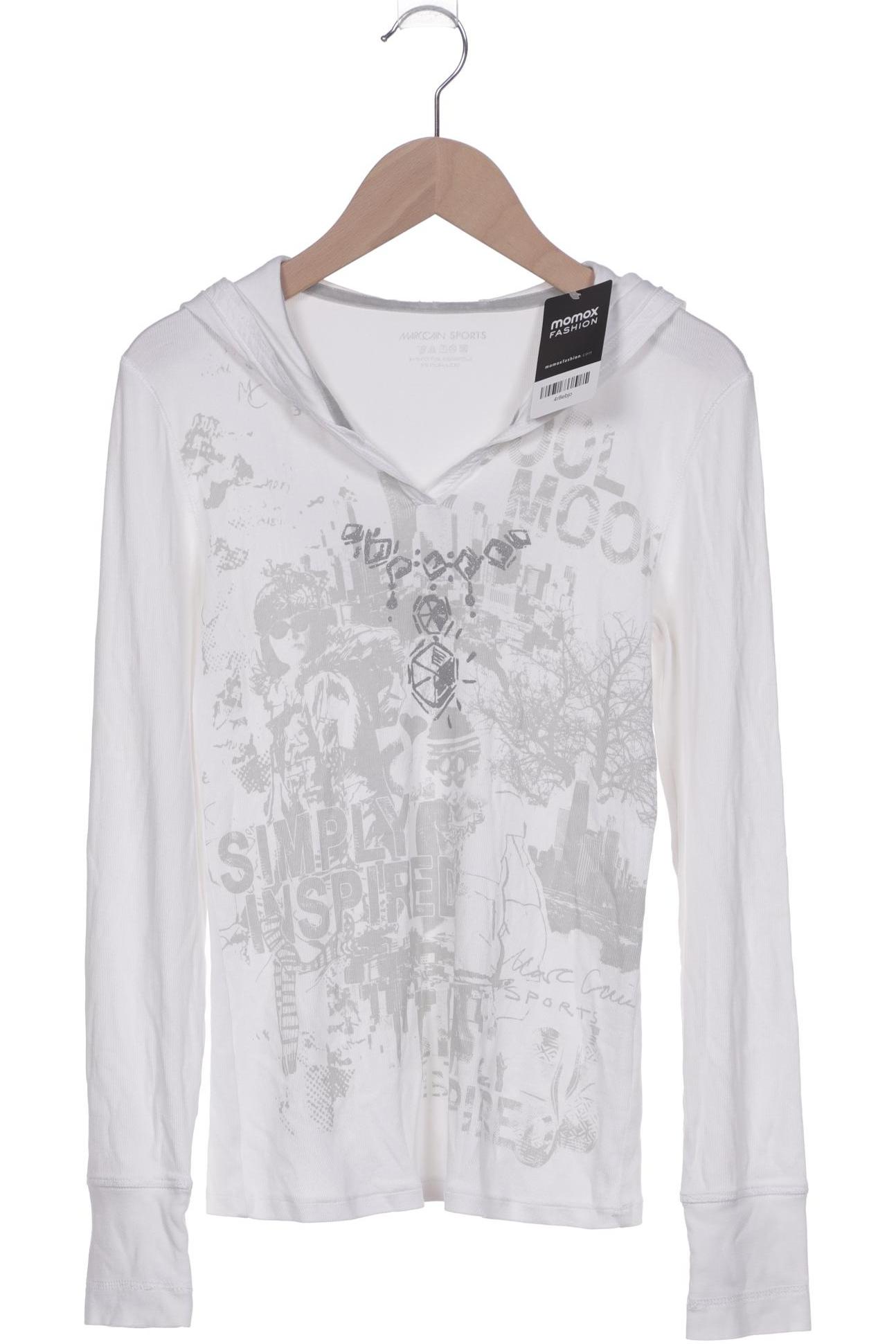 

Marc Cain Sports Damen Langarmshirt, weiß, Gr. 34