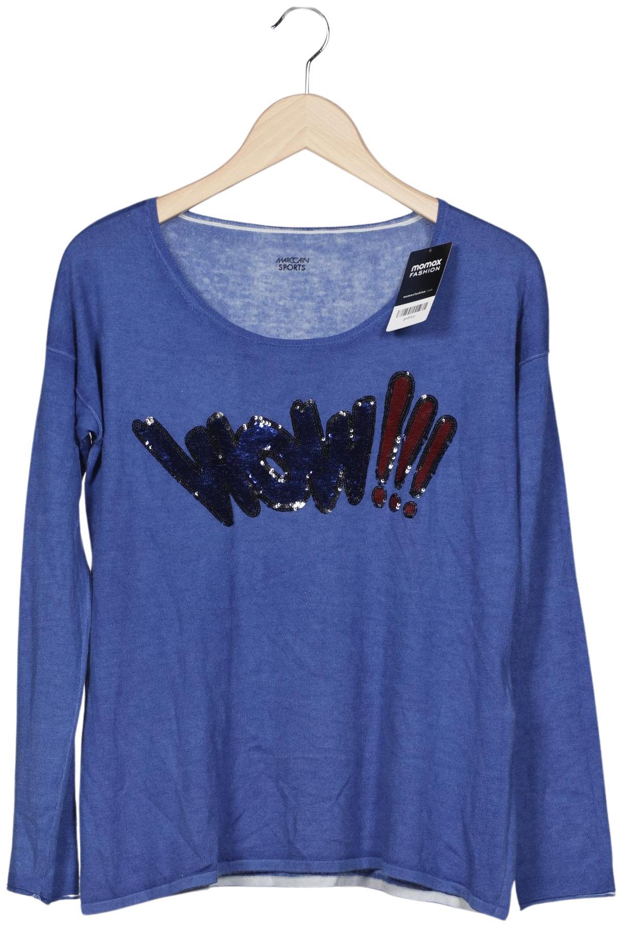 

Marc Cain Sports Damen Pullover, blau, Gr. 36