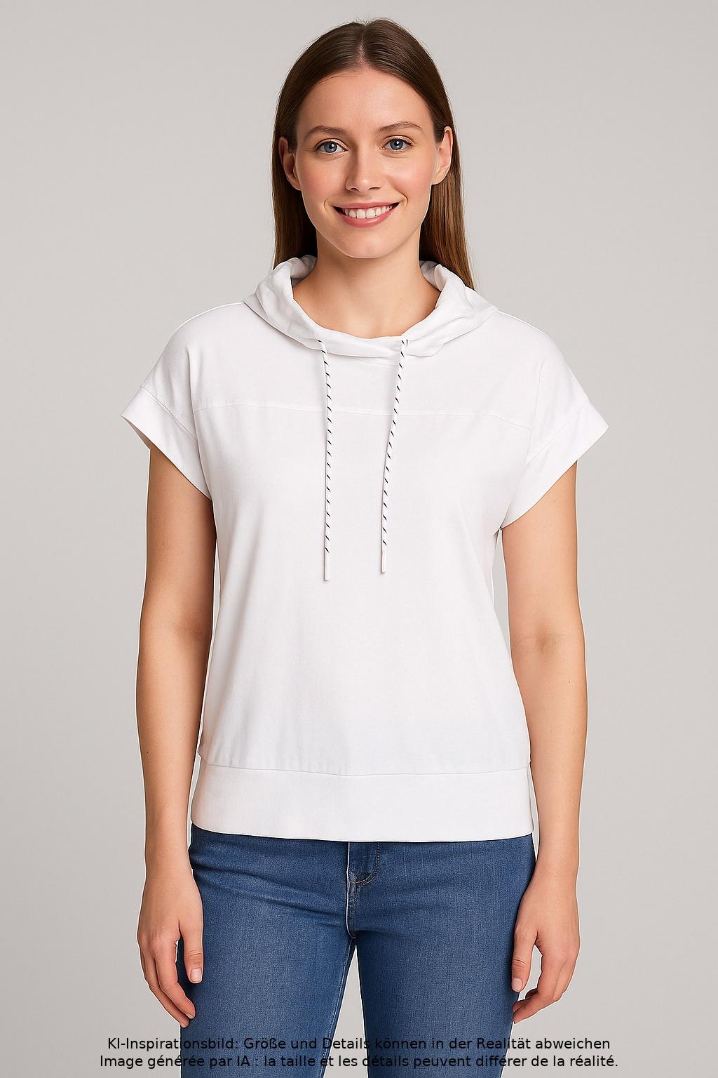 

Marc Cain Sports Damen T-Shirt, weiß, Gr. 34