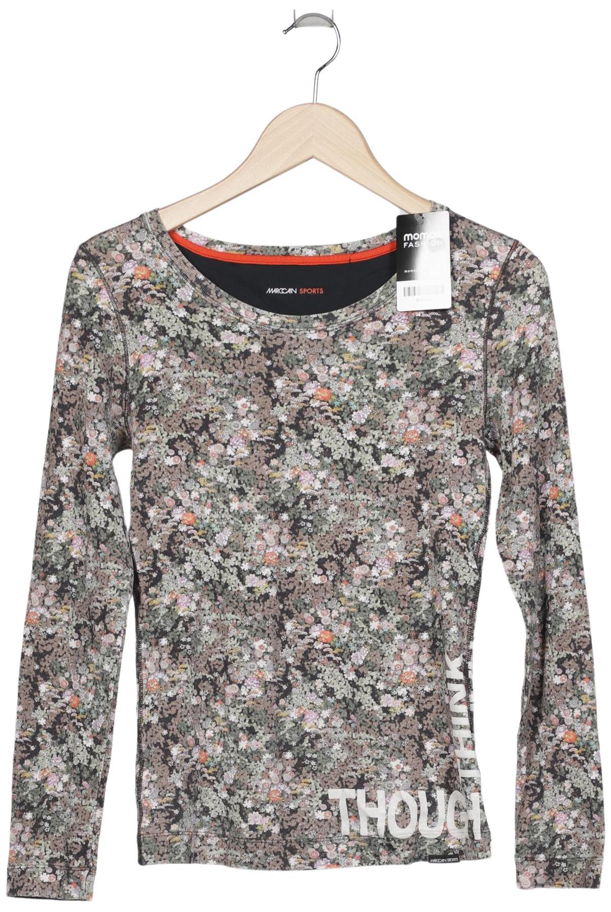 

Marc Cain Sports Damen Langarmshirt, grün, Gr. 38