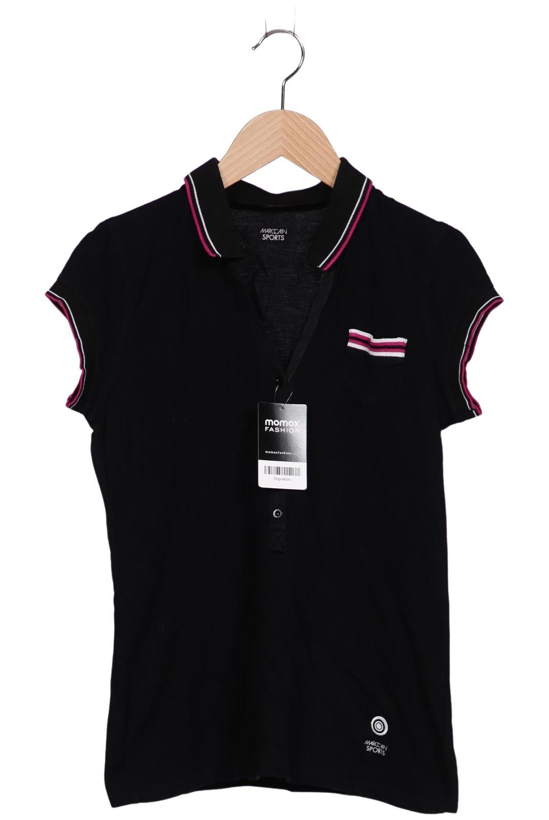 

Marc Cain Sports Damen Poloshirt, schwarz, Gr. 38