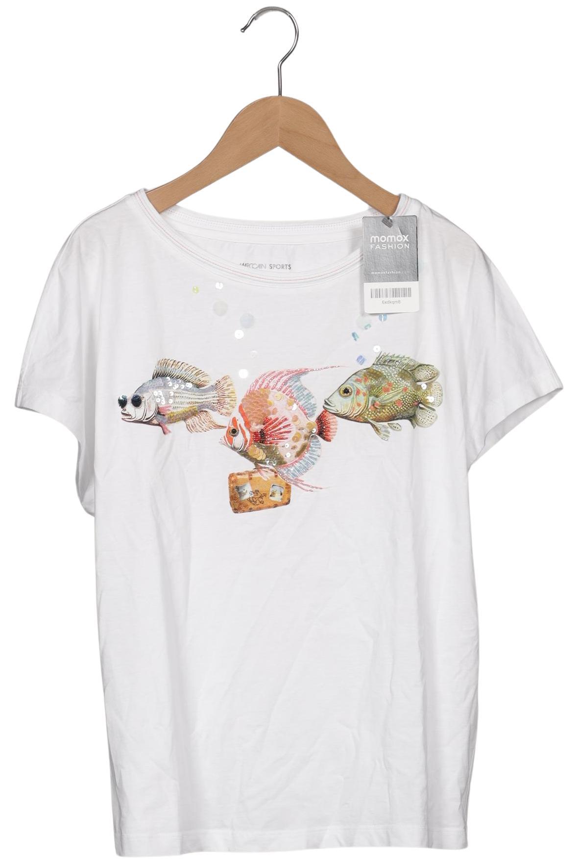 

Marc Cain Sports Damen T-Shirt, weiß, Gr. 42