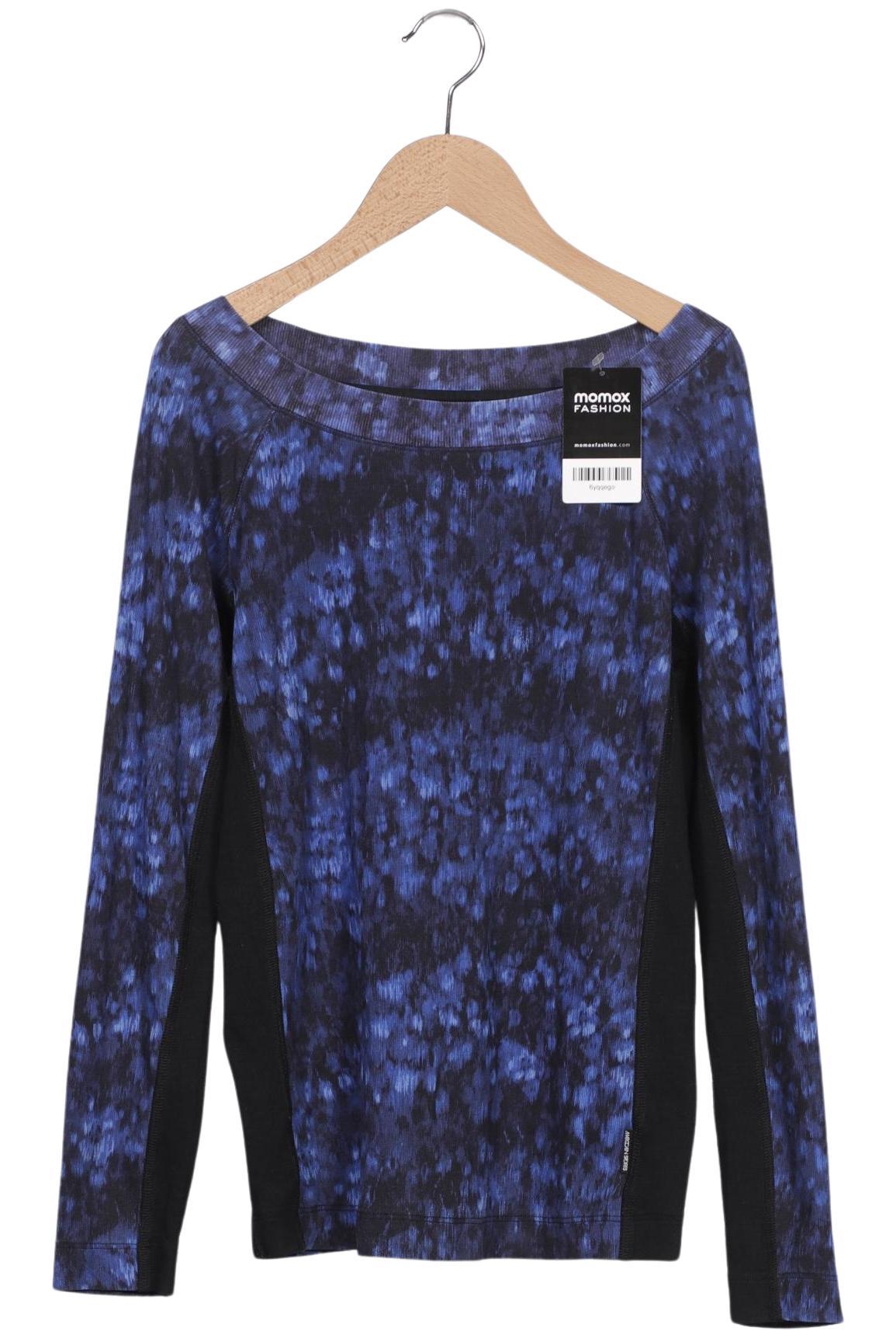 

Marc Cain Sports Damen Langarmshirt, blau, Gr. 36