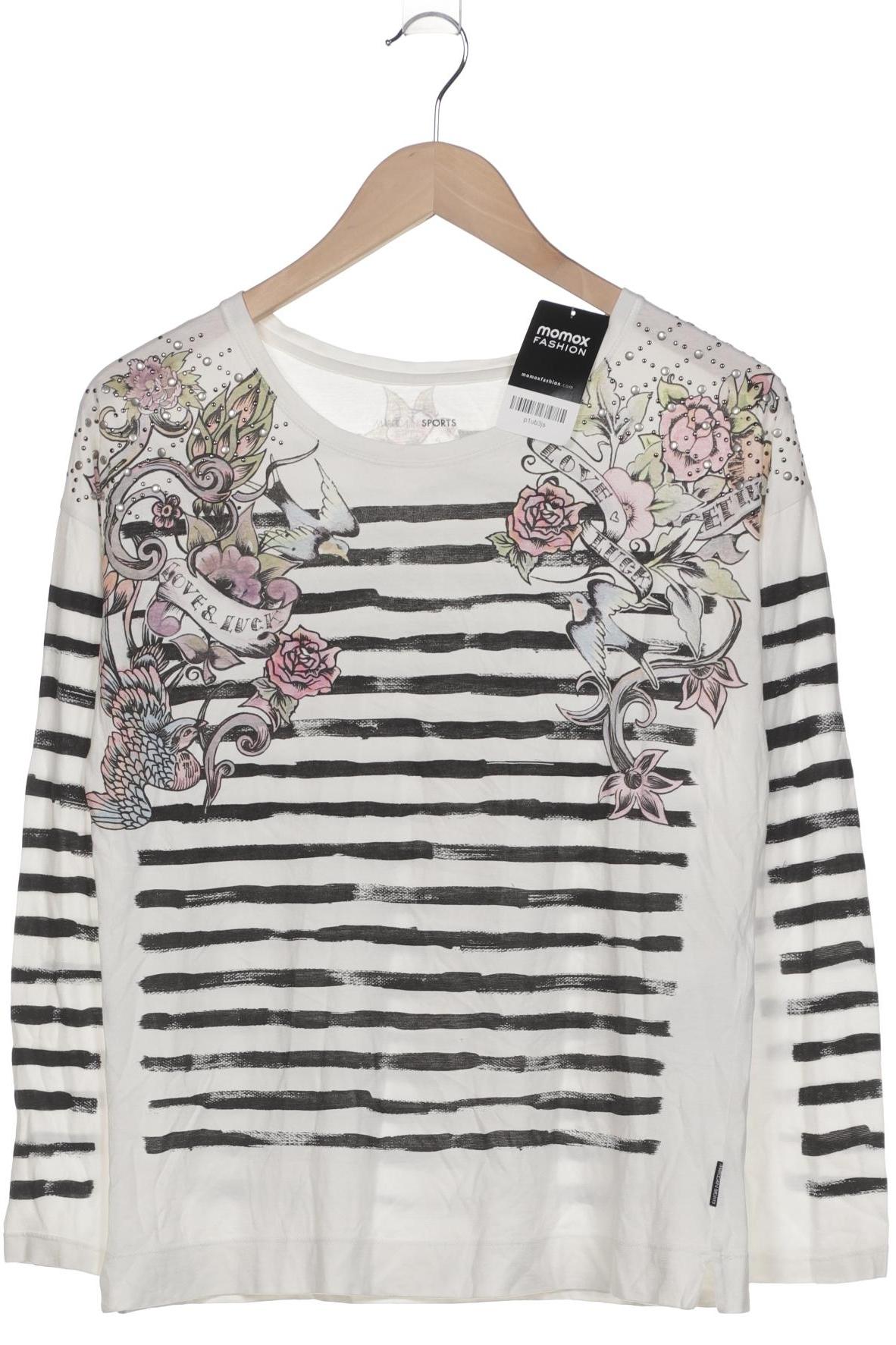 

Marc Cain Sports Damen Langarmshirt, weiß, Gr. 34